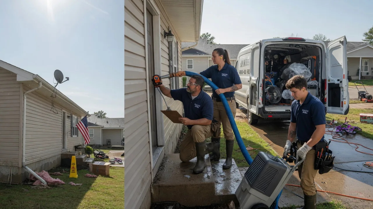 Ceiling Water Damage Restoration in Briggsdale, CO near me